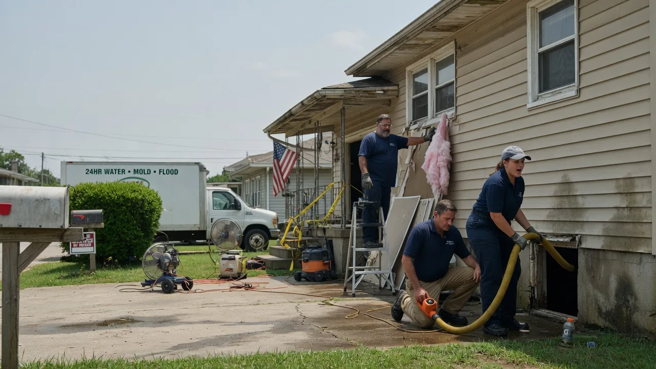 Water Damage Repair in Oakville, IN near me